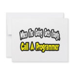 Call a Programmer invitations
