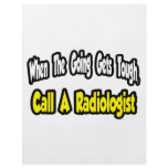 Call a Radiologist flyers