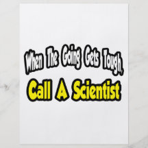 Call a Scientist Flyer