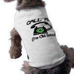 Call Me, I'm Old School With Retro Telephone pet clothing