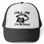 Call Me, I'm Old School With Retro Telephone hats