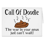 Call Of Doodie cards