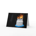 Call the fire department birthday card