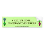 cALL US NOW Bumper Stickers