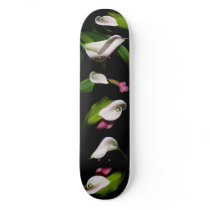 Calla Lilies Photography Skateboard