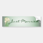 Calla Lilies (White) Bumper Sticker