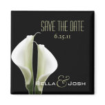 Calla Lillies Save the Date Magnet