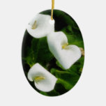 Calla Lily 9 Watercolor Christmas Ornaments