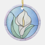 Calla Lily Christmas Ornament
