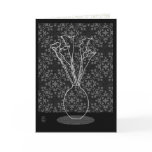 Calla lily in Vase Greeting Card