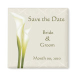 Calla Lily Save the Date magnets