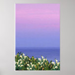 Calla Lily Seascape 1 posters