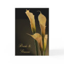Calla Lily Wedding Card
