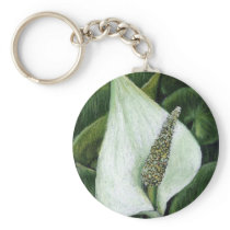 calla palustris key chain