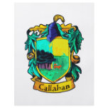 Callahan Family Crest (cutout) flyers