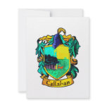 Callahan Family Crest (cutout) invitations