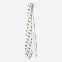 Calligraphy Bird (Stork) Neckwear