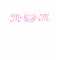 calligraphy mum t-shirts