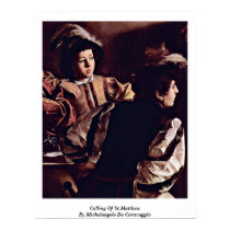Calling Of St.Matthew Michelangelo Da Caravaggio posters