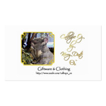 Calliope_Oz Advertisement Business Card Templates