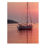 Calm evening post cards