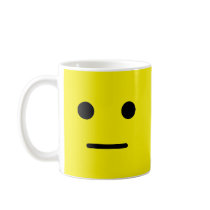 calm face coffee mug