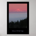 Calmness, Mt. Hood, Oregon posters