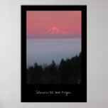 Calmness, Mt. Hood, Oregon posters
