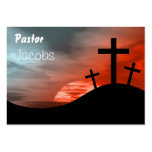 Calvary, Pastor, Jacobs Business Card