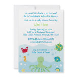 Calypso Sea Creature Ocean Baby Shower Invitations