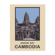 Cambodia Angkor Wat Postcard