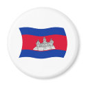 Cambodia Flag Magnet