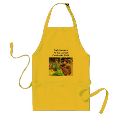 Cambodia Market - Apron by crayna