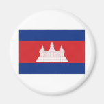 Cambodia National Flag Magnet