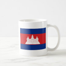 Cambodia National Flag Mugs