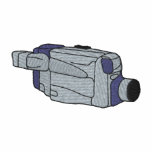 Camcorder embroidered shirts