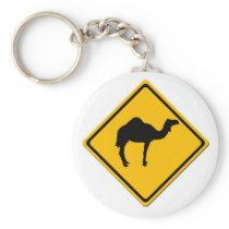 Camel Crossing Keychain