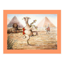 Camel Dance Postcard