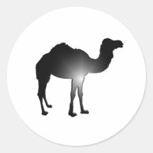 Camel illusion sticker