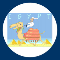 Camel in the Desert Egypt stickers
