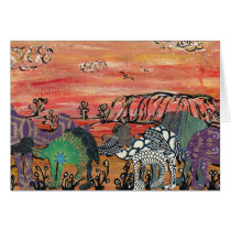 Camel Racing in the Outback Cards