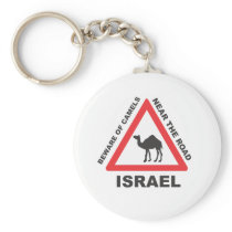 Camel Sign in Israel Key Chain