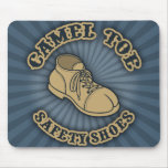 Camel Toe Safety Shoes mousepads