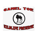 Camel Toe WildLife Preserve postcards