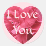 Camellia Heart Sticker