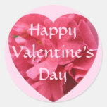 Camellia Heart Valentine Sticker