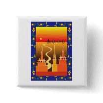 Camels beyond the city