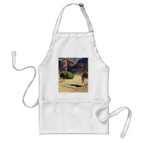 Camels in the desert of Wadi Rum, Jordan Desert Aprons