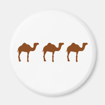 Camels Refrigerator Magnets