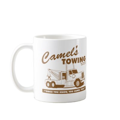 camel's towing company coffee mug by strk3
